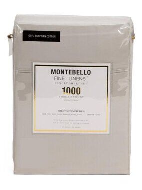 MONTEBELLO 1000tc Egyptian Cotton Sheet Set